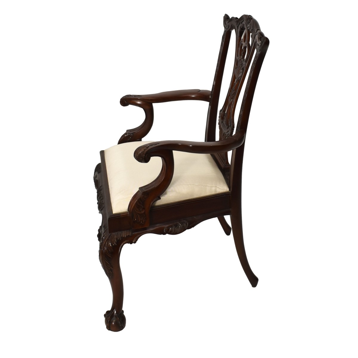 Chippendale Style Mahogany Chairs
