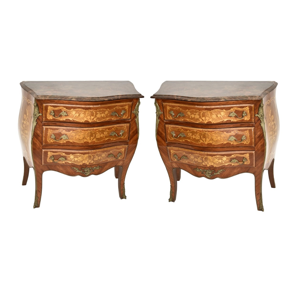 Louis XV Style Bombay Chests