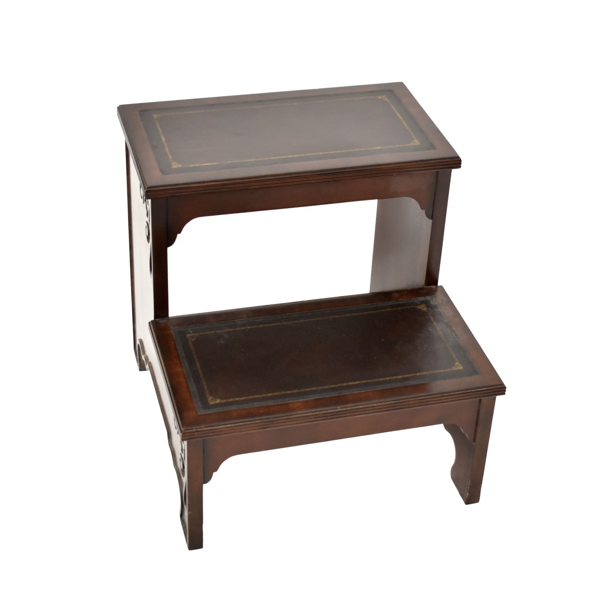 Mahogany Library Ladder