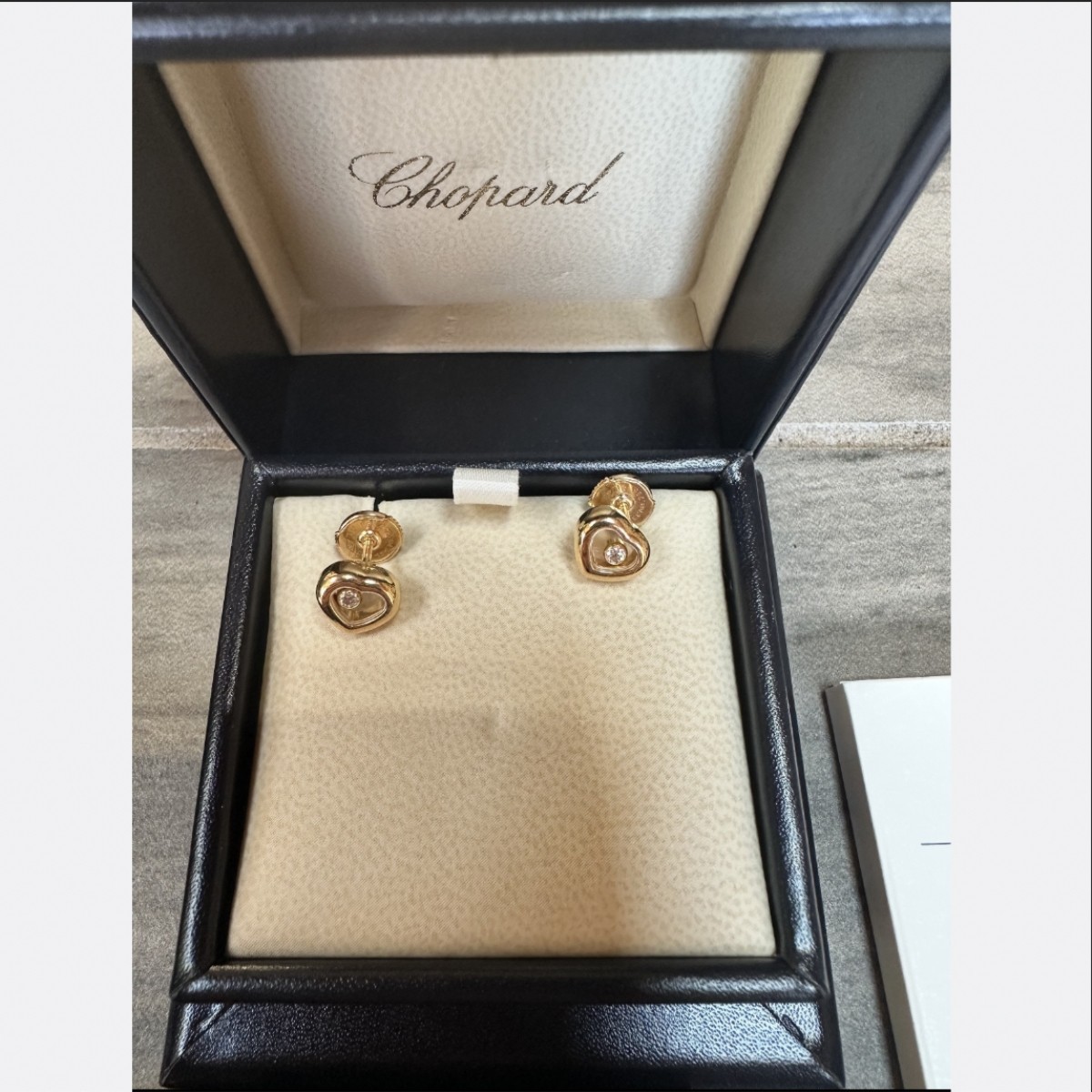 Chopard Diamond and 18K Ear Studs