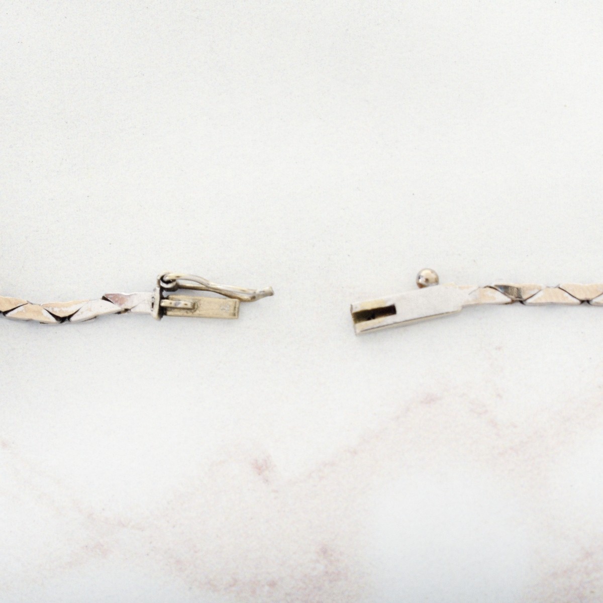 Sapphire and 14K Necklace