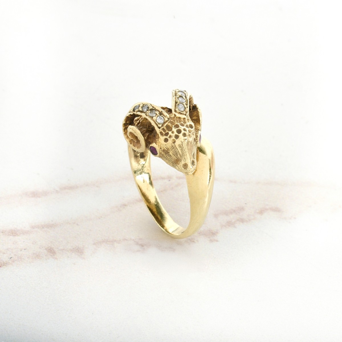 18K and Ruby Ring
