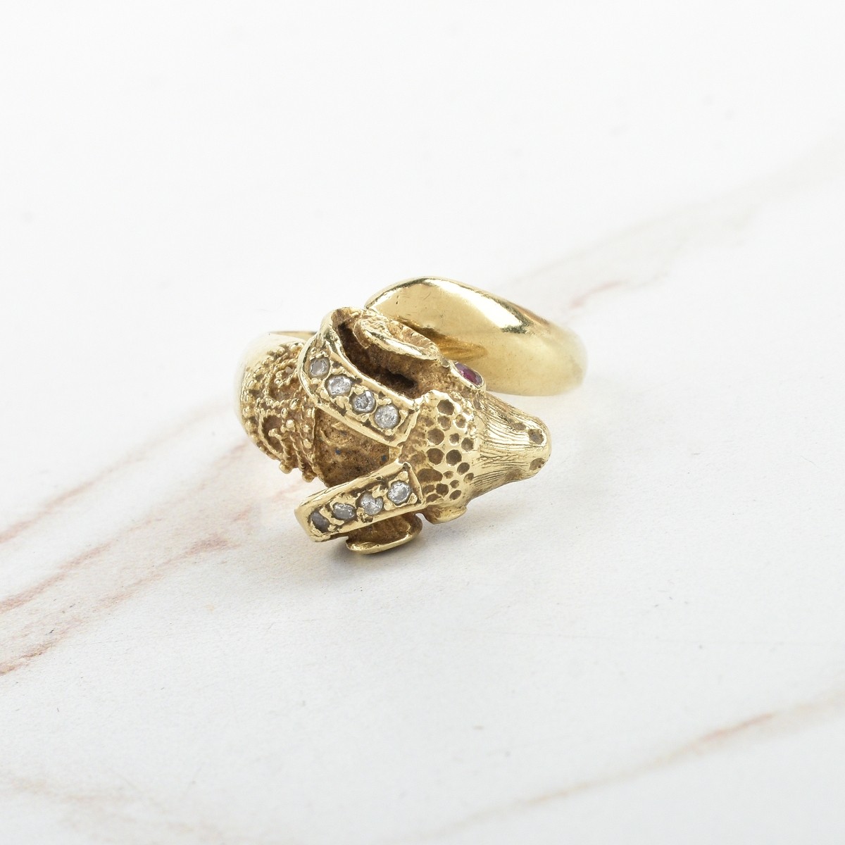 18K and Ruby Ring
