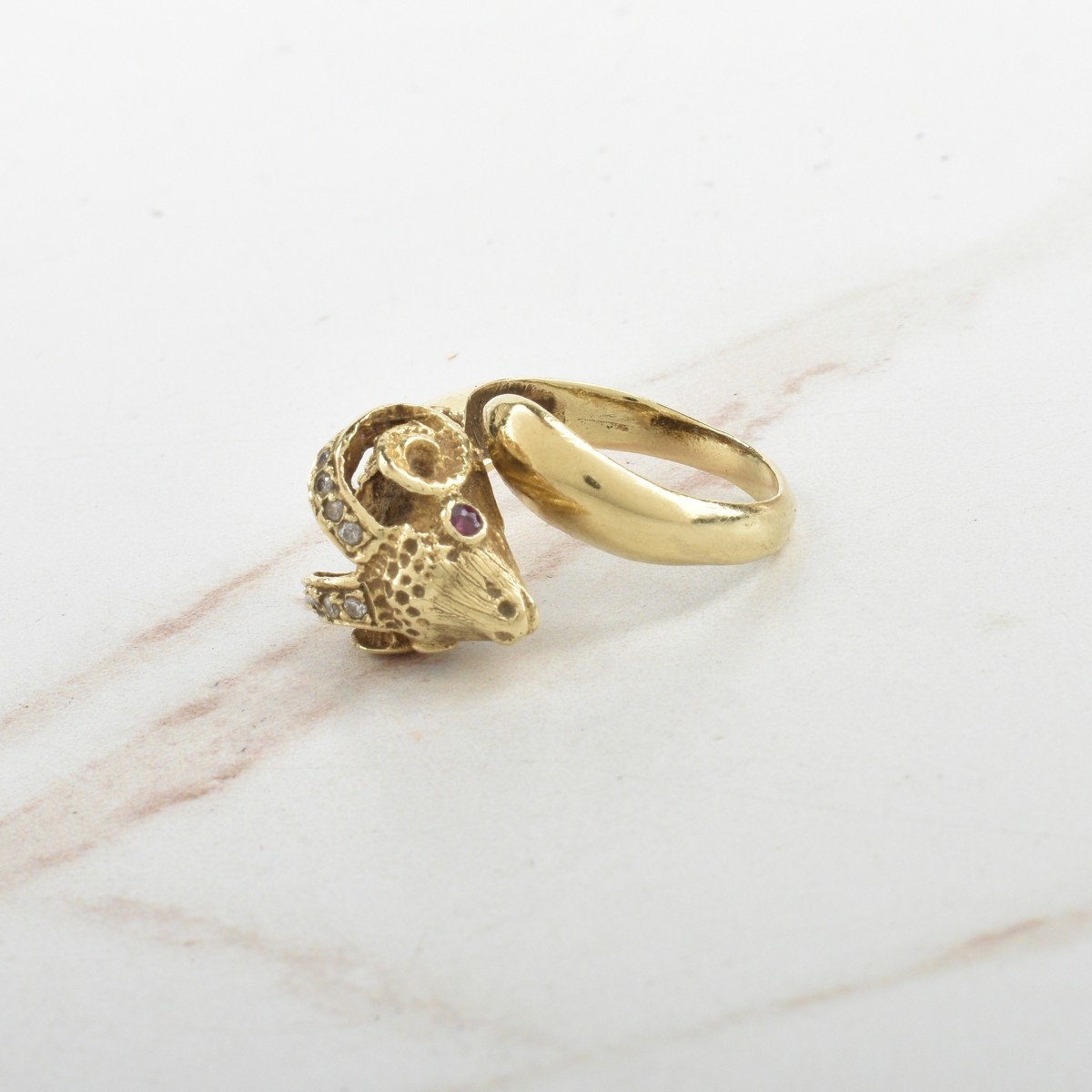 18K and Ruby Ring