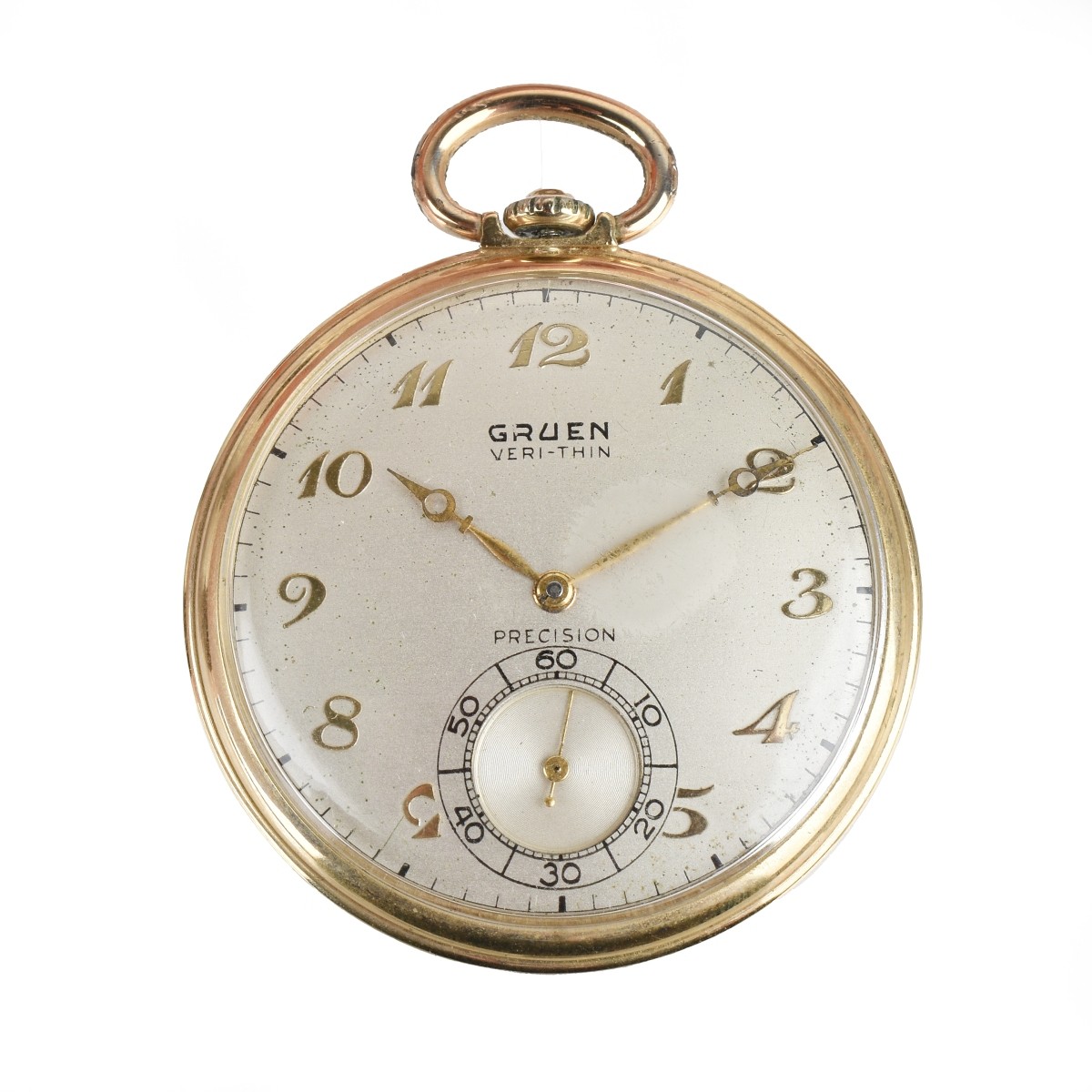 Gruen 14K Pocket Watch
