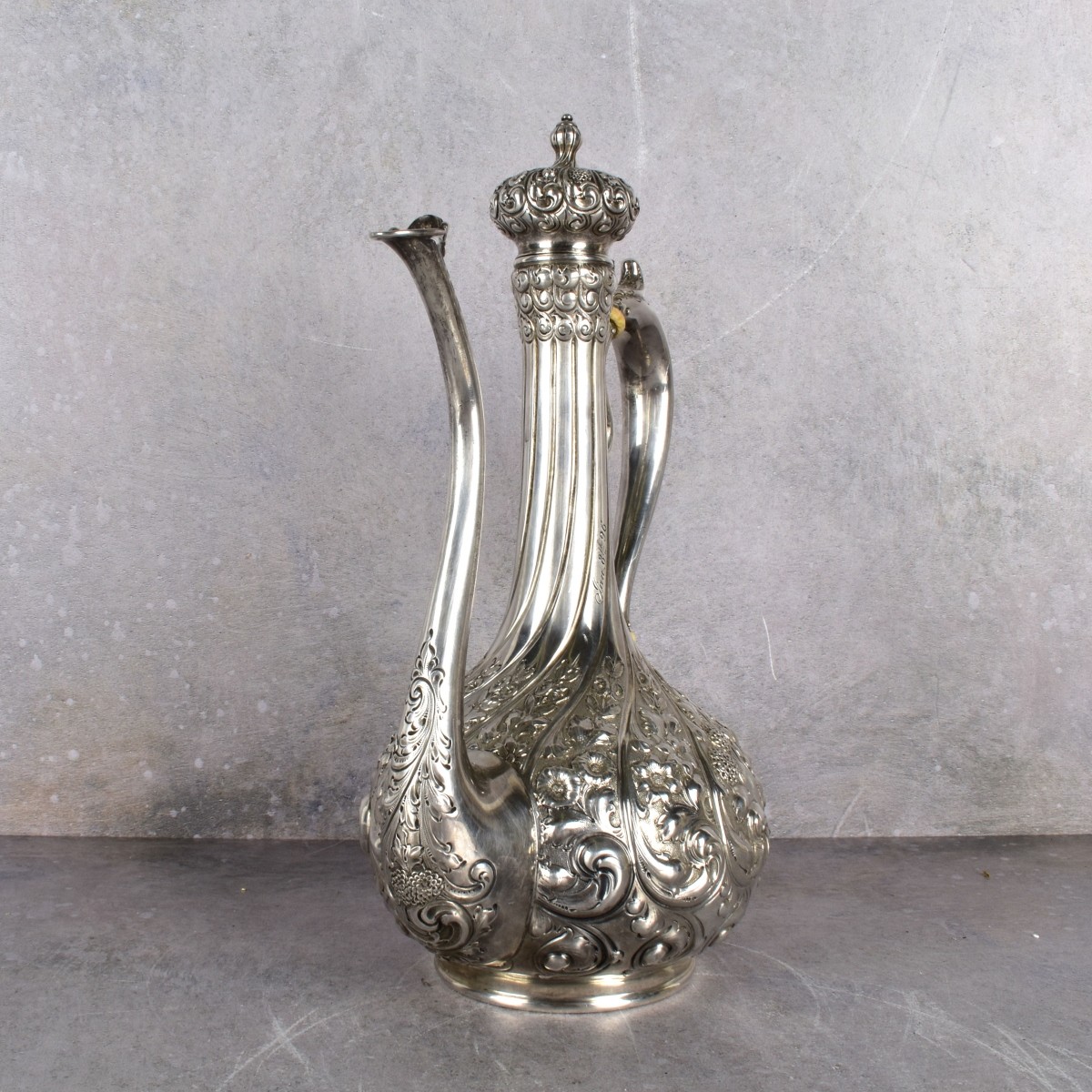 William B. Durgin Sterling Silver Coffee Pot
