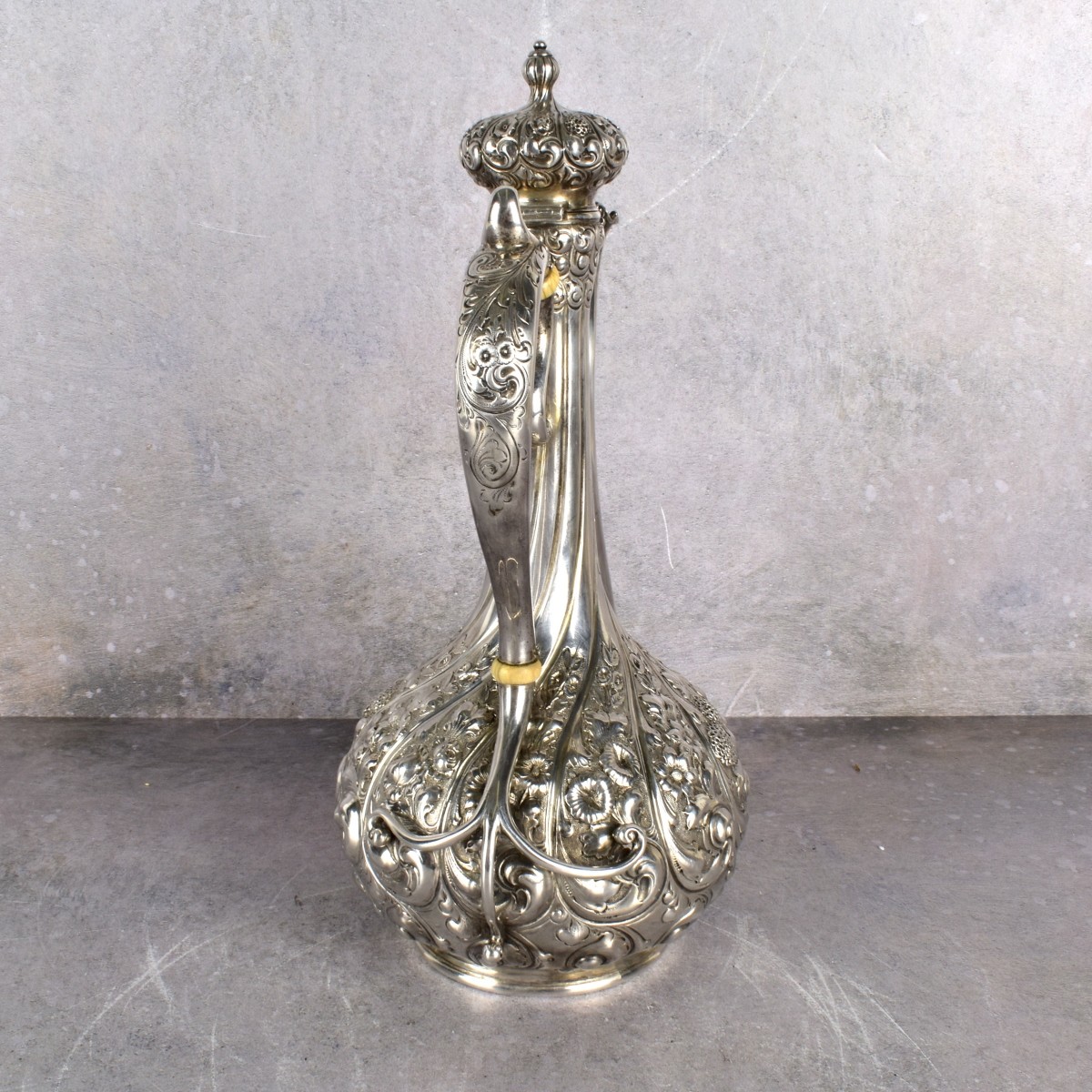 William B. Durgin Sterling Silver Coffee Pot