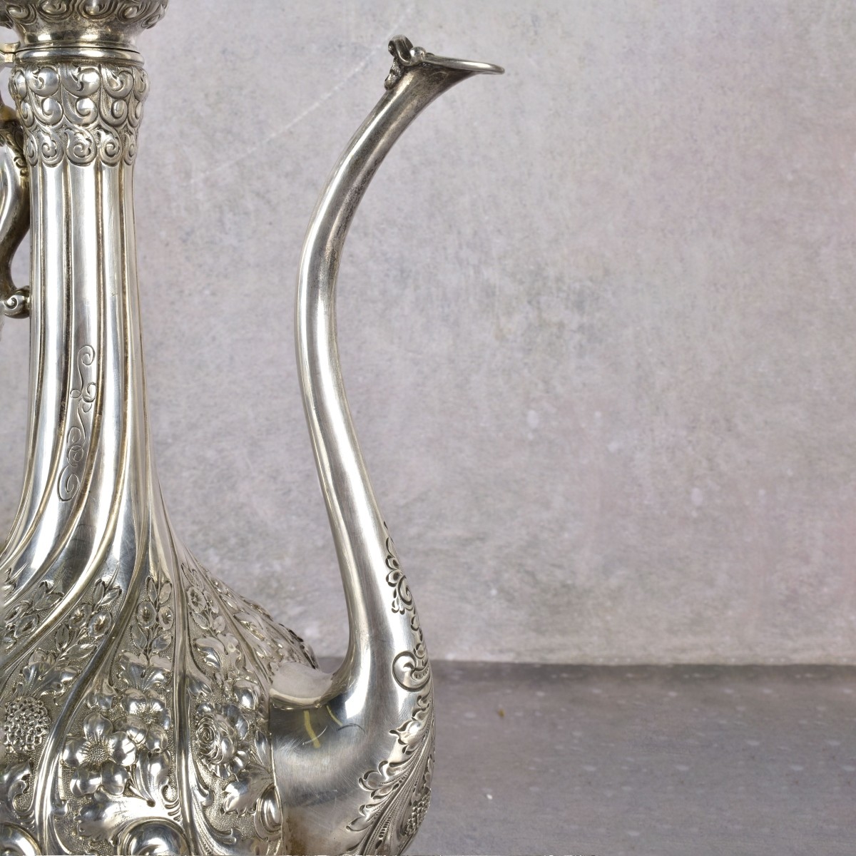 William B. Durgin Sterling Silver Coffee Pot