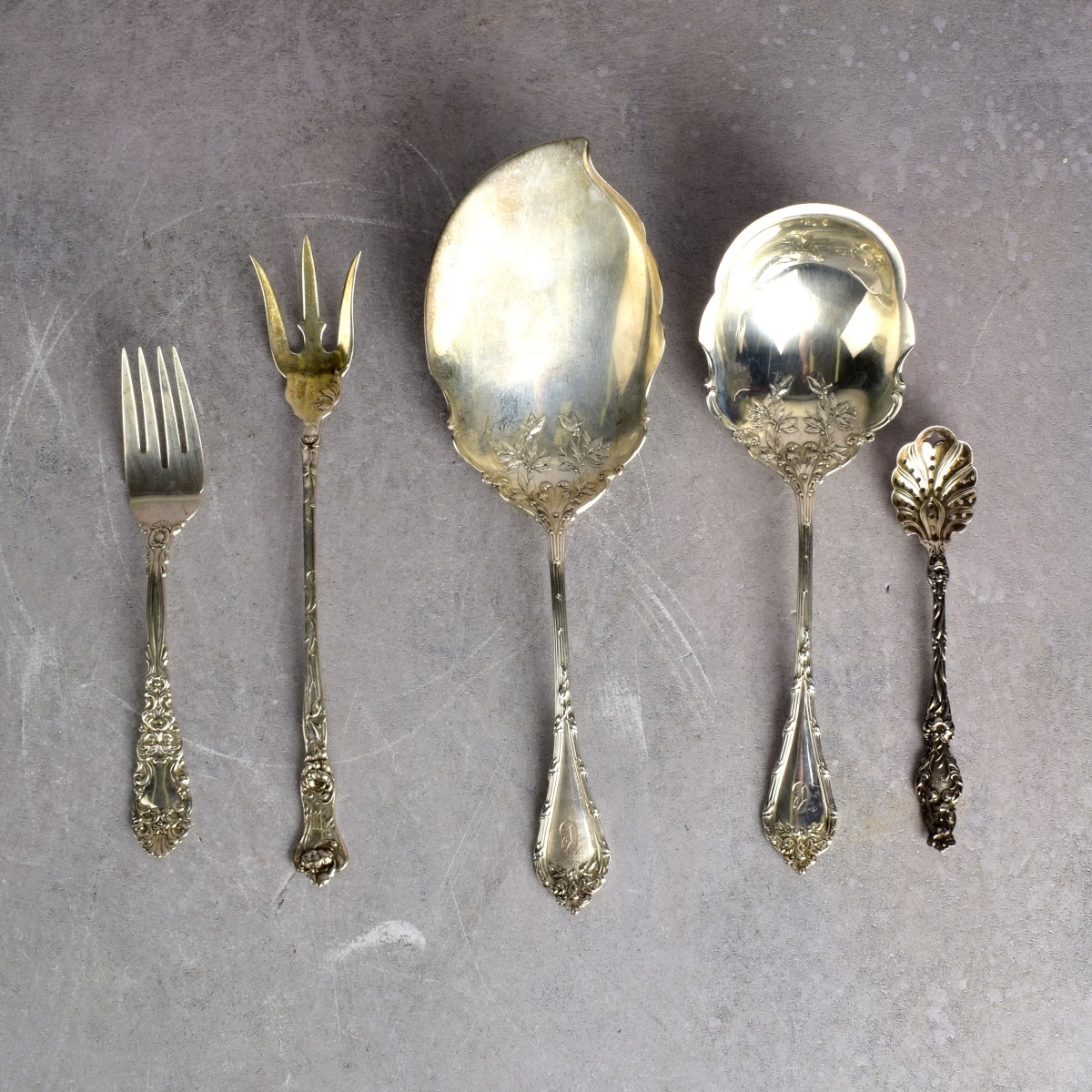 Antique Art Nouveau Sterling Silver