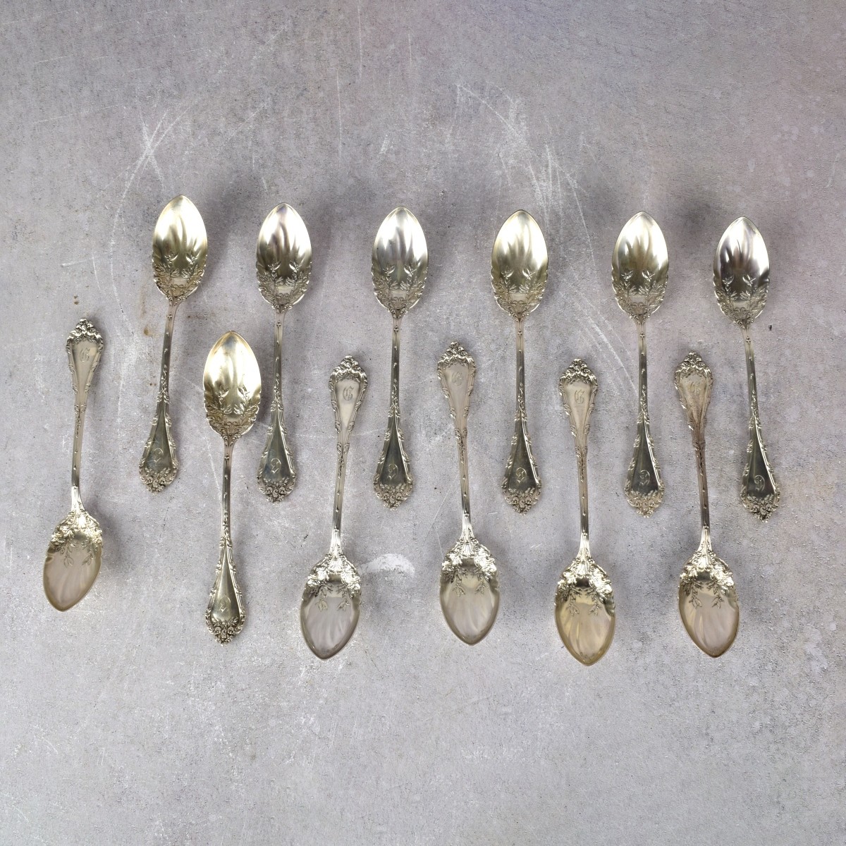 Bigelow and Kennard Sterling Silver Spoons