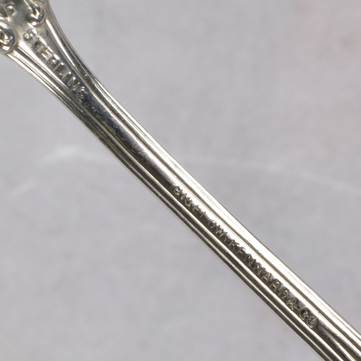 Bigelow and Kennard Sterling Silver Spoons