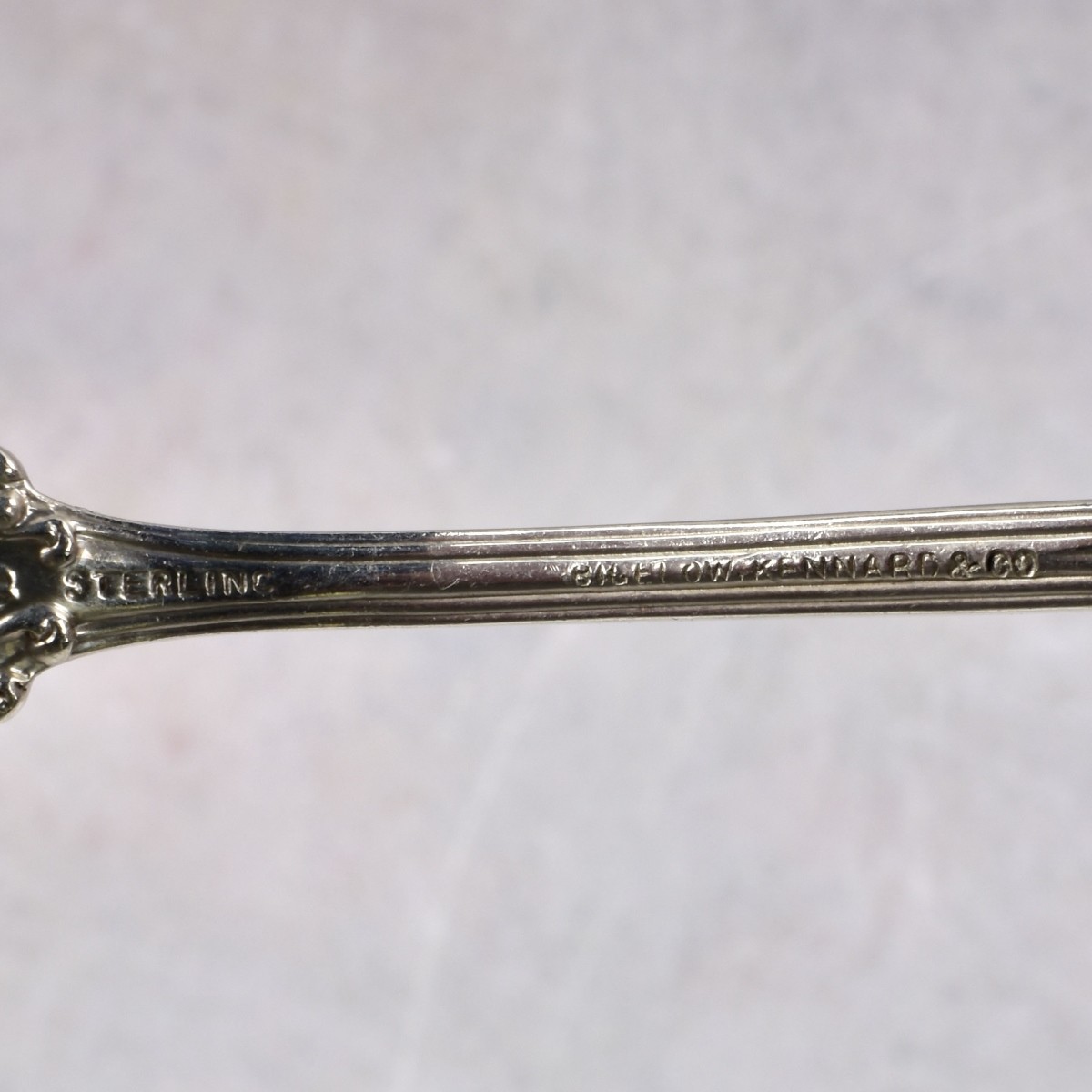 Bigelow and Kennard Sterling Silver Spoons
