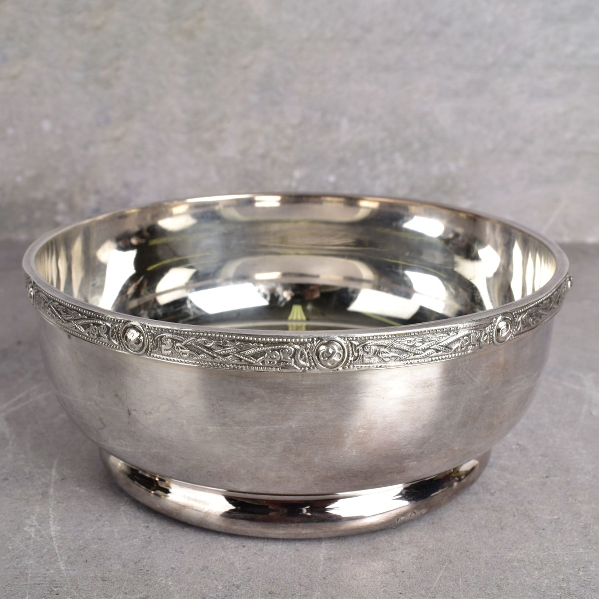 English 925 Sterling Silver Wine Coasters