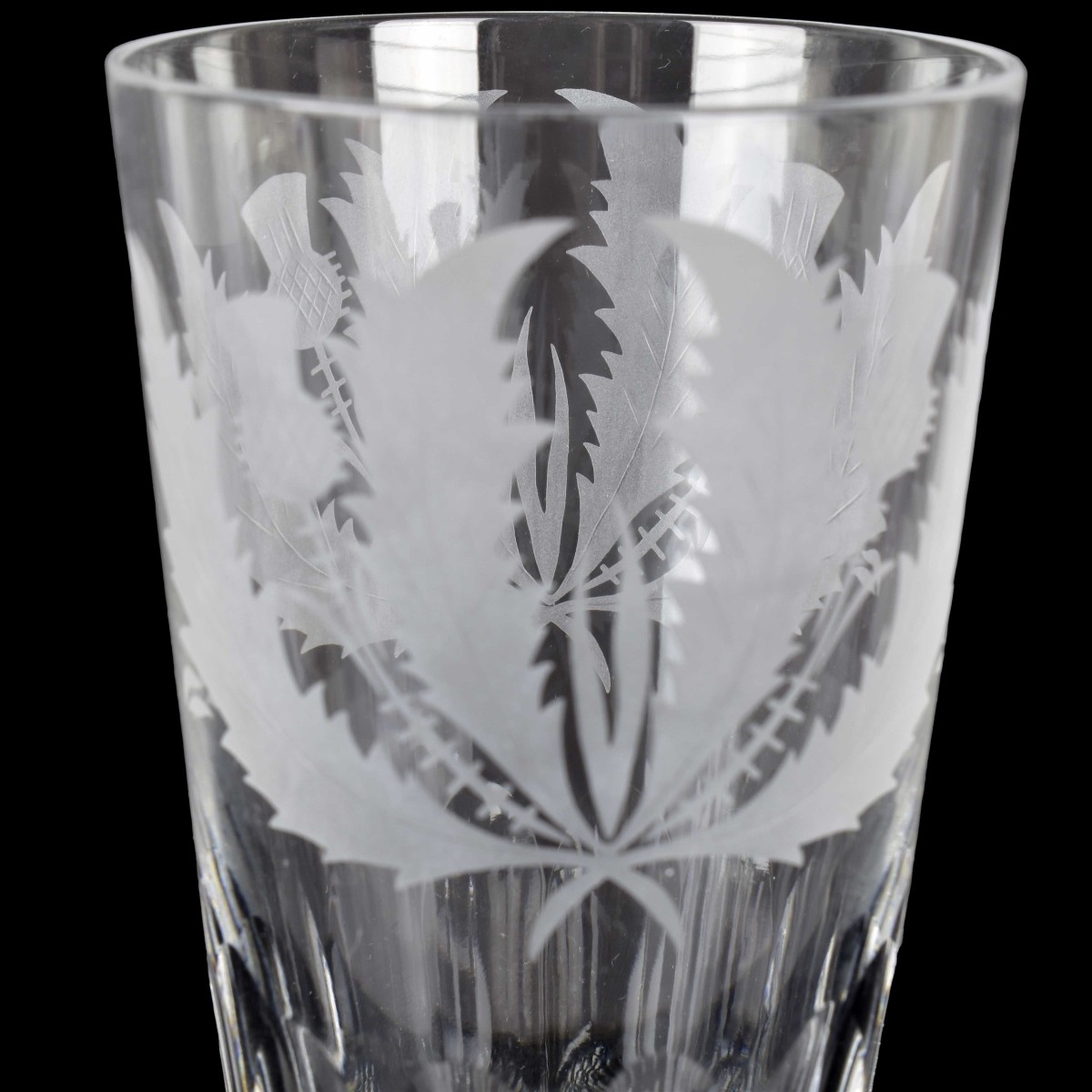 Edinburg Scotland Cut Crystal Stemware Pieces