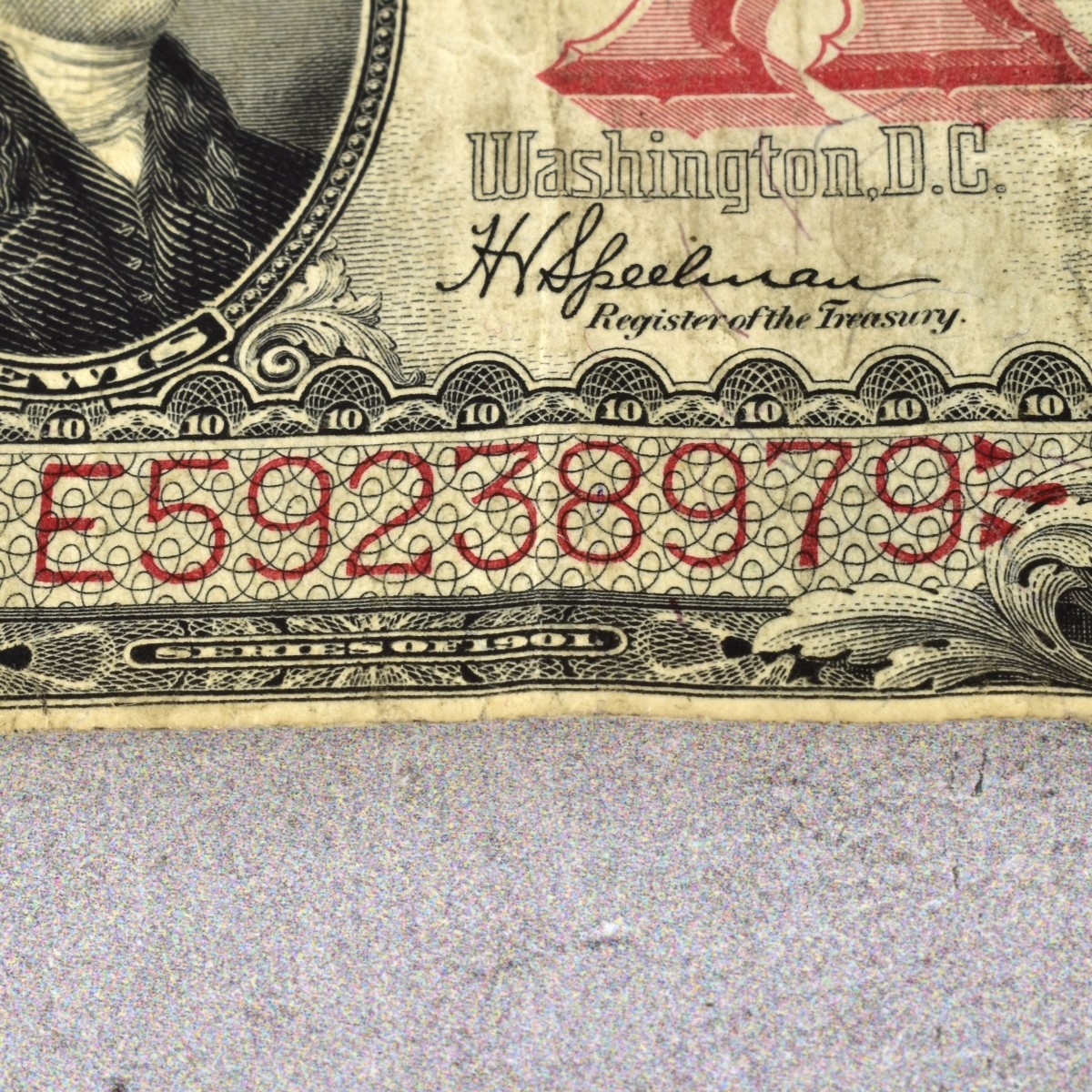 1901 US $10 "Bison" Bill