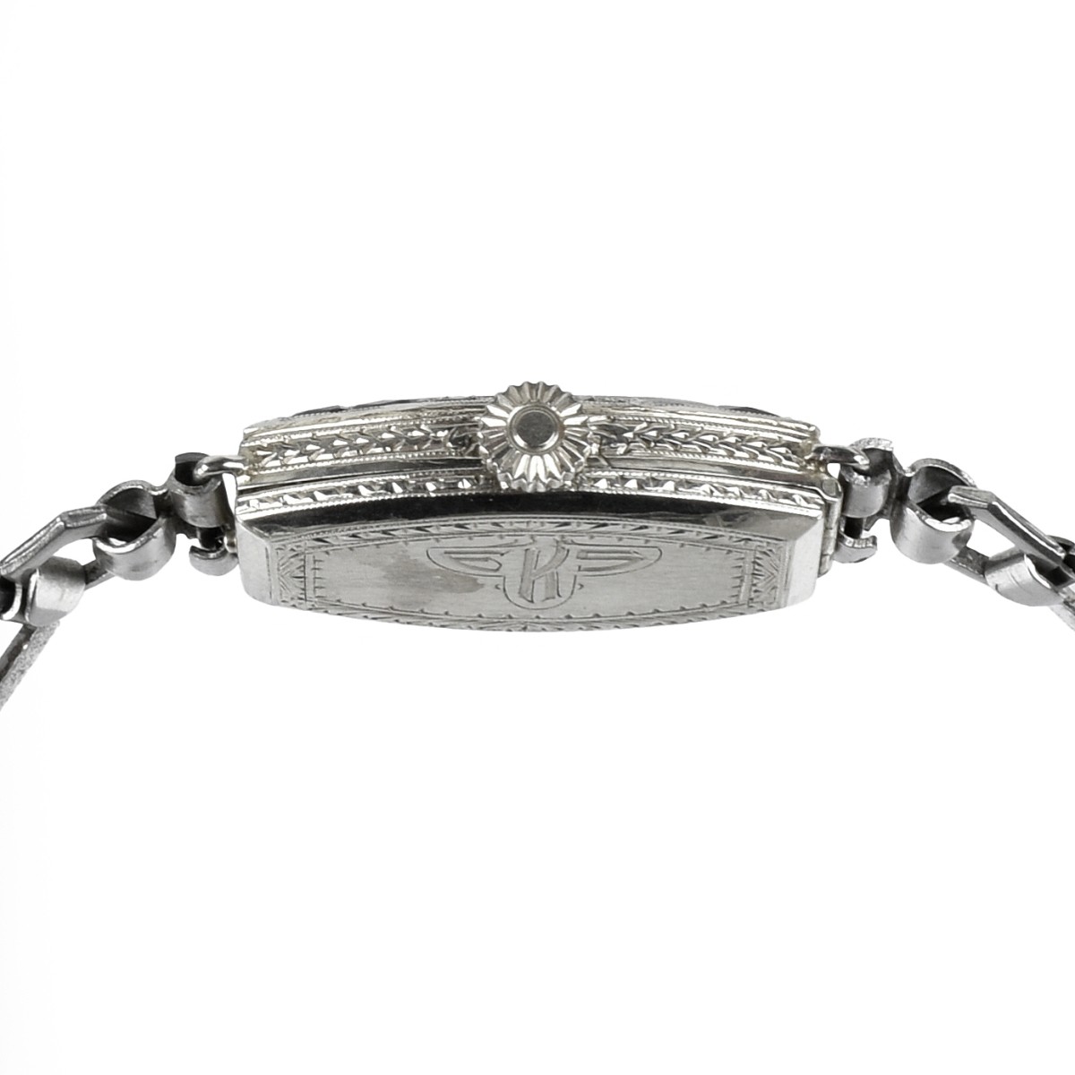 Diamond, Sapphire, Platinum and 18K Watch