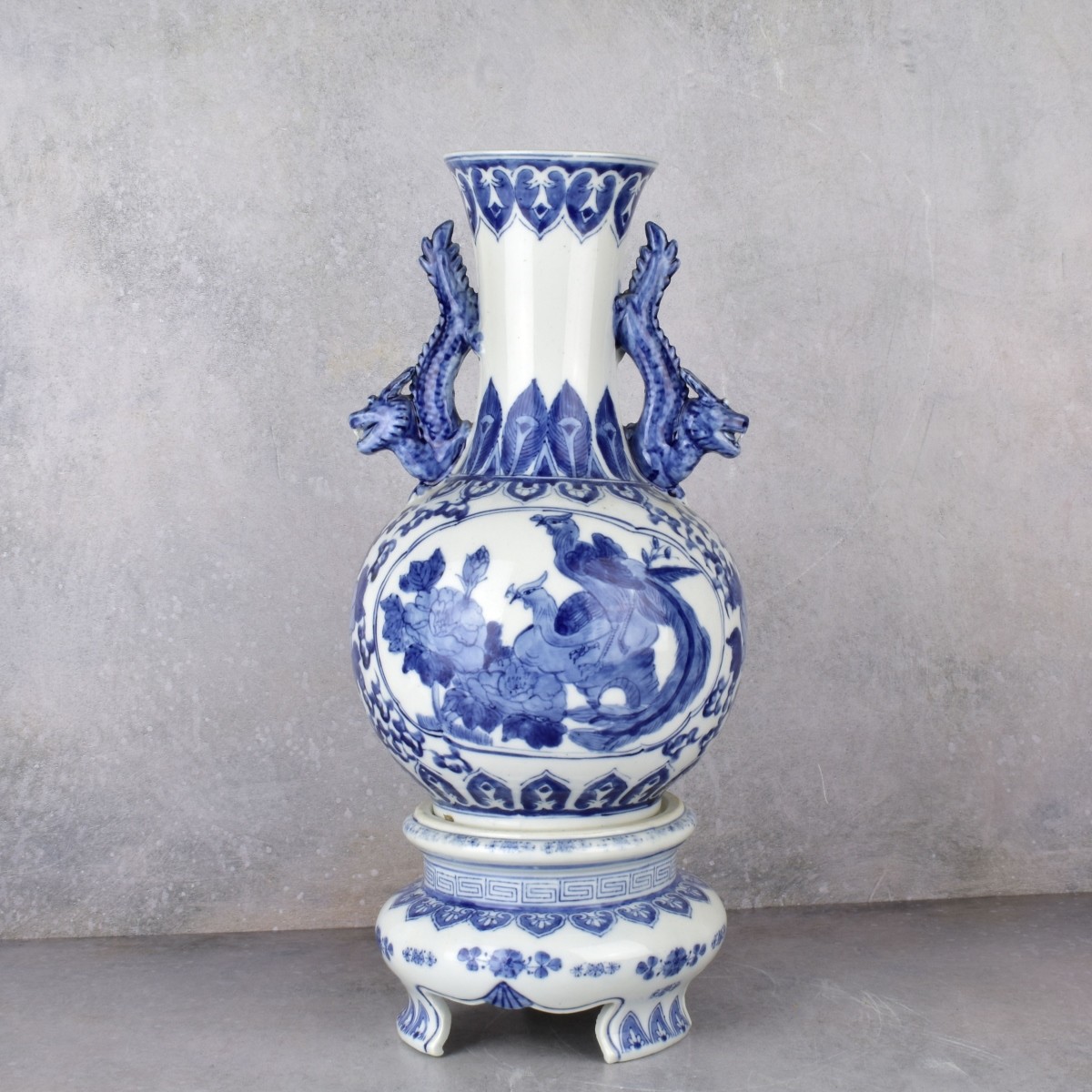 Chinese Blue and White Porcelain Vase
