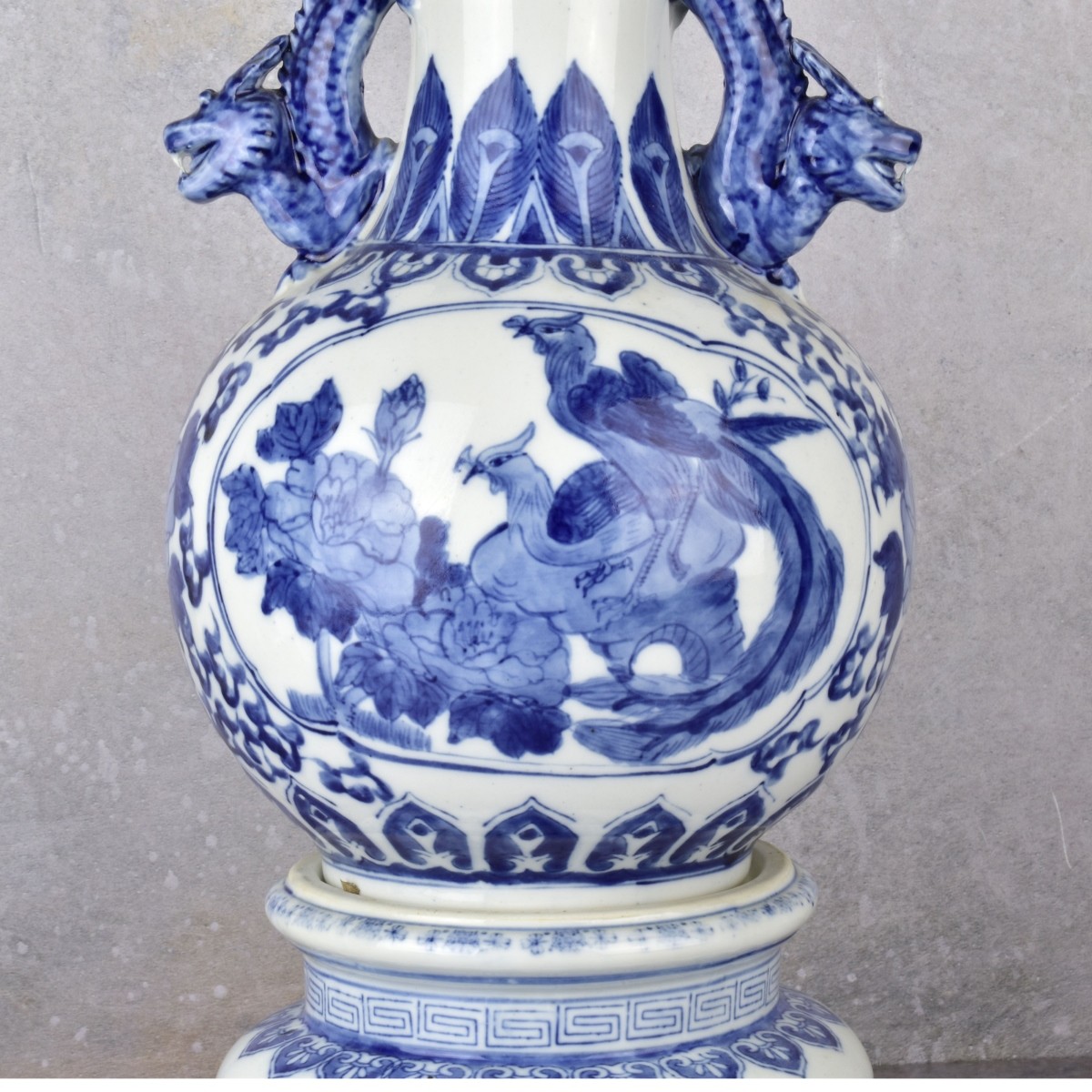 Chinese Blue and White Porcelain Vase