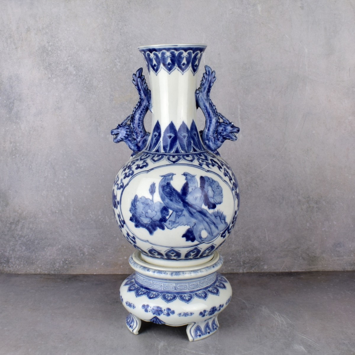 Chinese Blue and White Porcelain Vase
