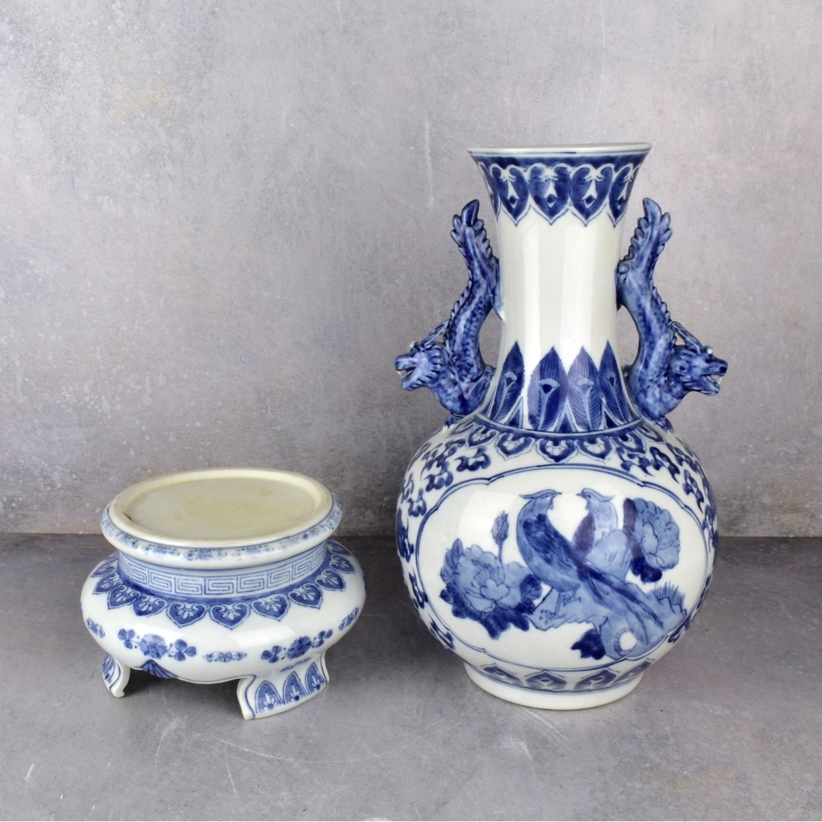 Chinese Blue and White Porcelain Vase