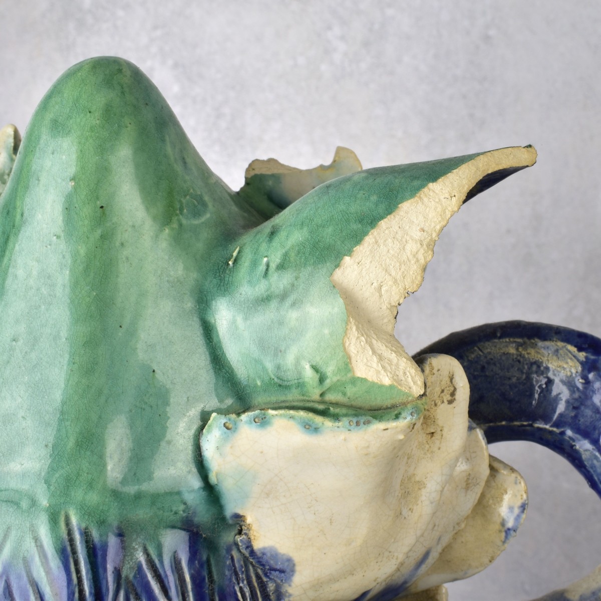 Chinese Sancai Glazed Earthenware Foo Dogs