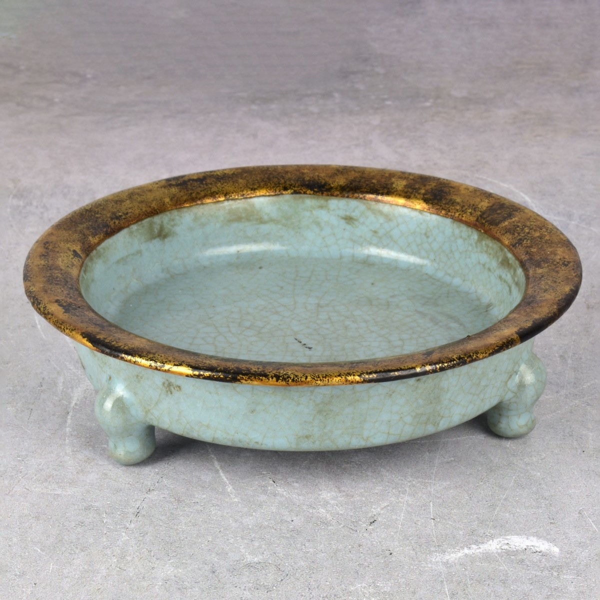 Chinese Celadon Washer/Stand