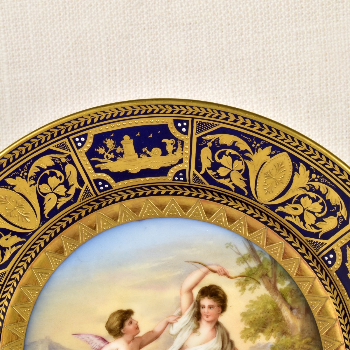 19/20th Century Royal Vienna Porcelain Plate