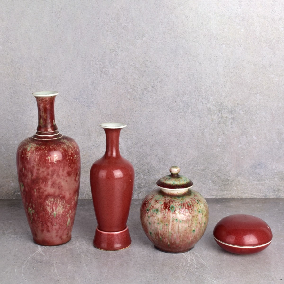 Chinese Porcelain Peach Bloom Items