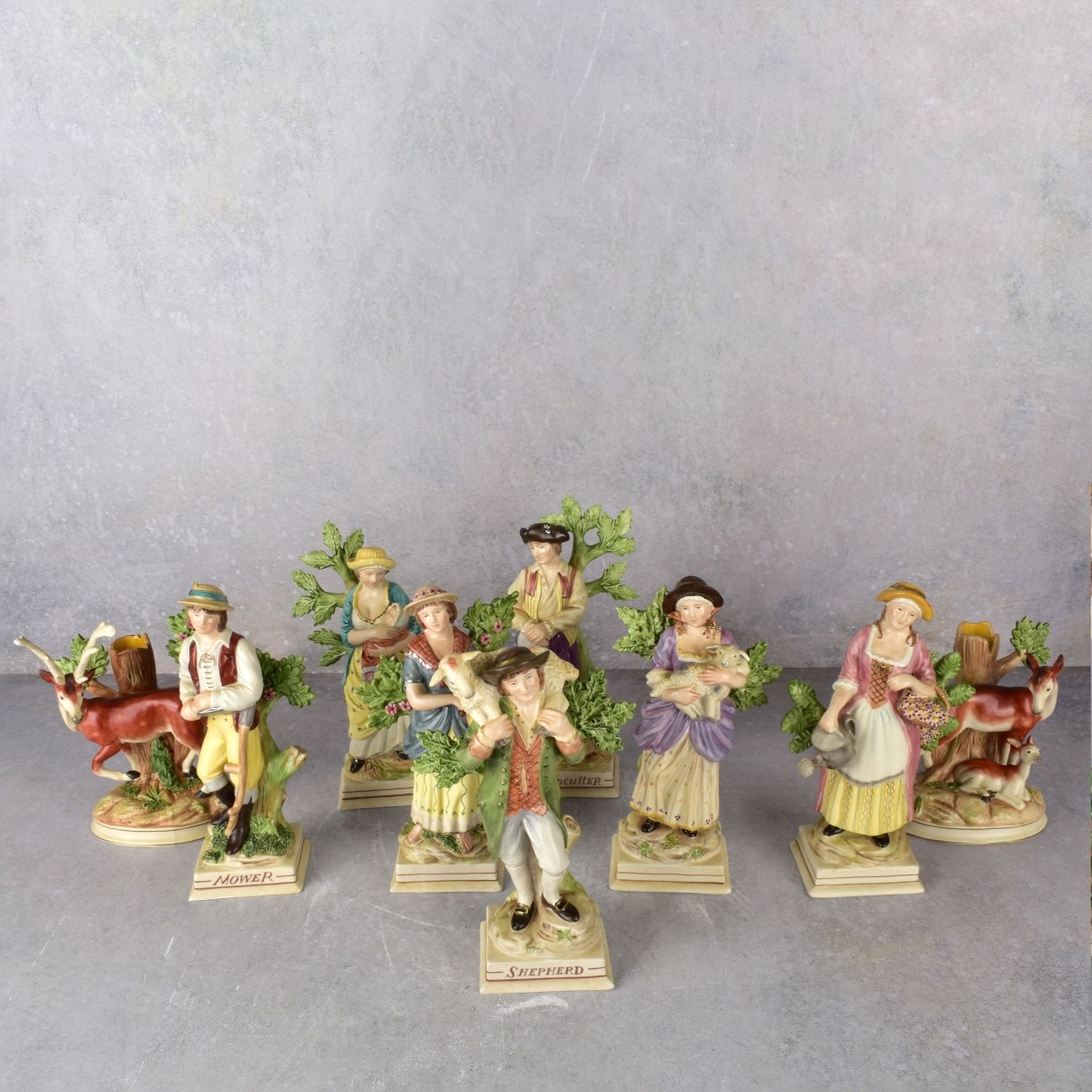 Waltonwood Staffordshire Pottery Figurines