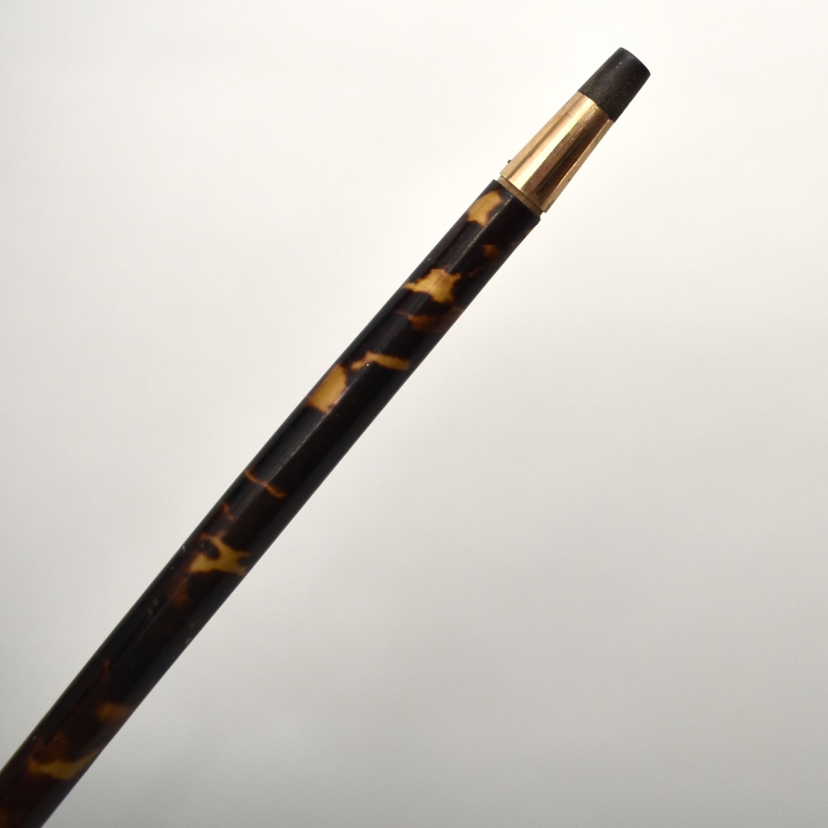 Antique Gold Tip Presentation Walking Stick
