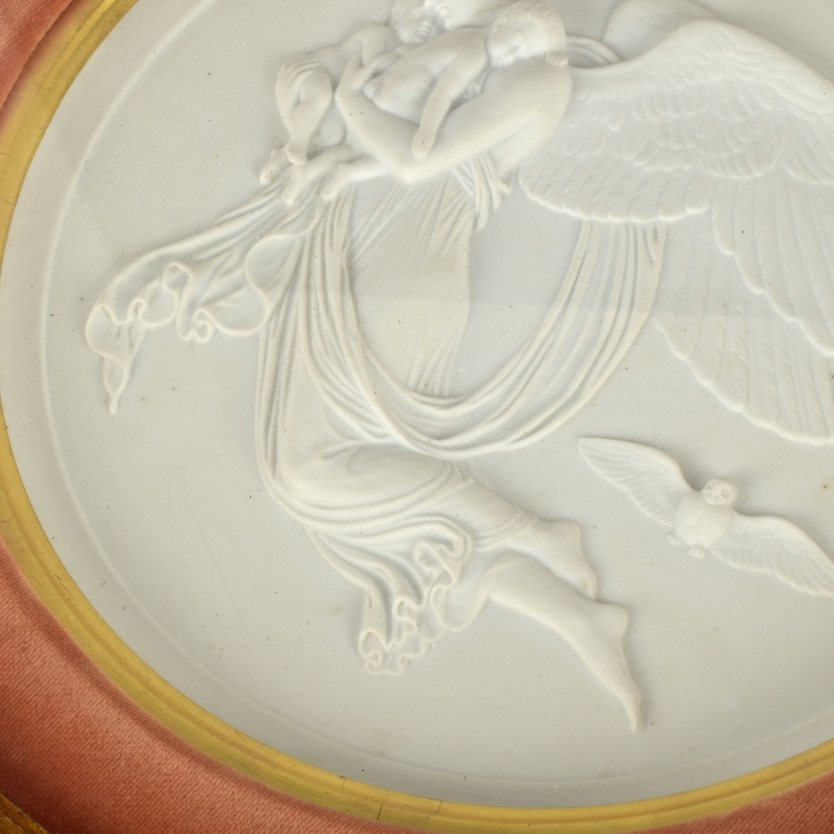 Neo-classicaRoyal Copenhagen Angels Bisque Plaques