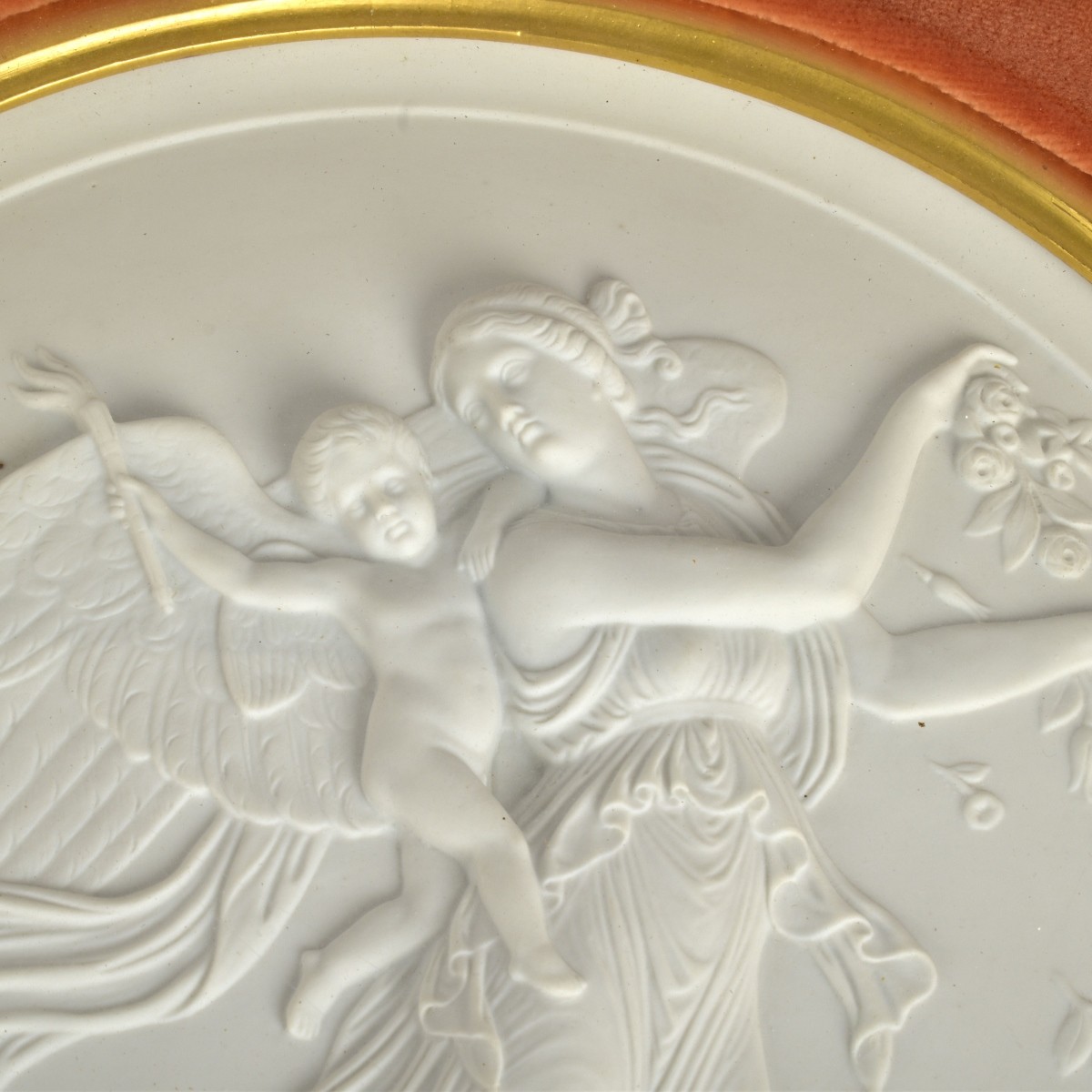 Neo-classicaRoyal Copenhagen Angels Bisque Plaques