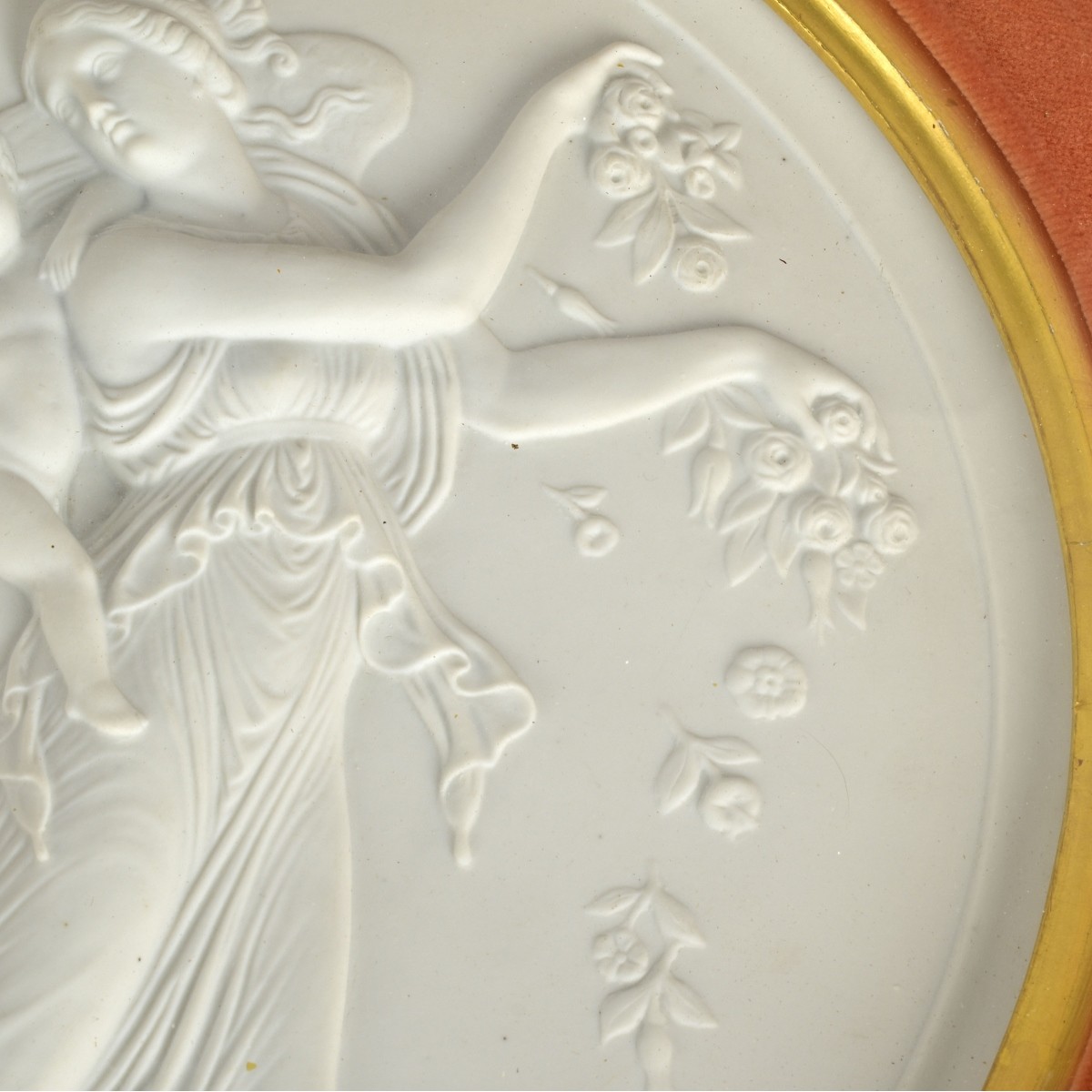 Neo-classicaRoyal Copenhagen Angels Bisque Plaques