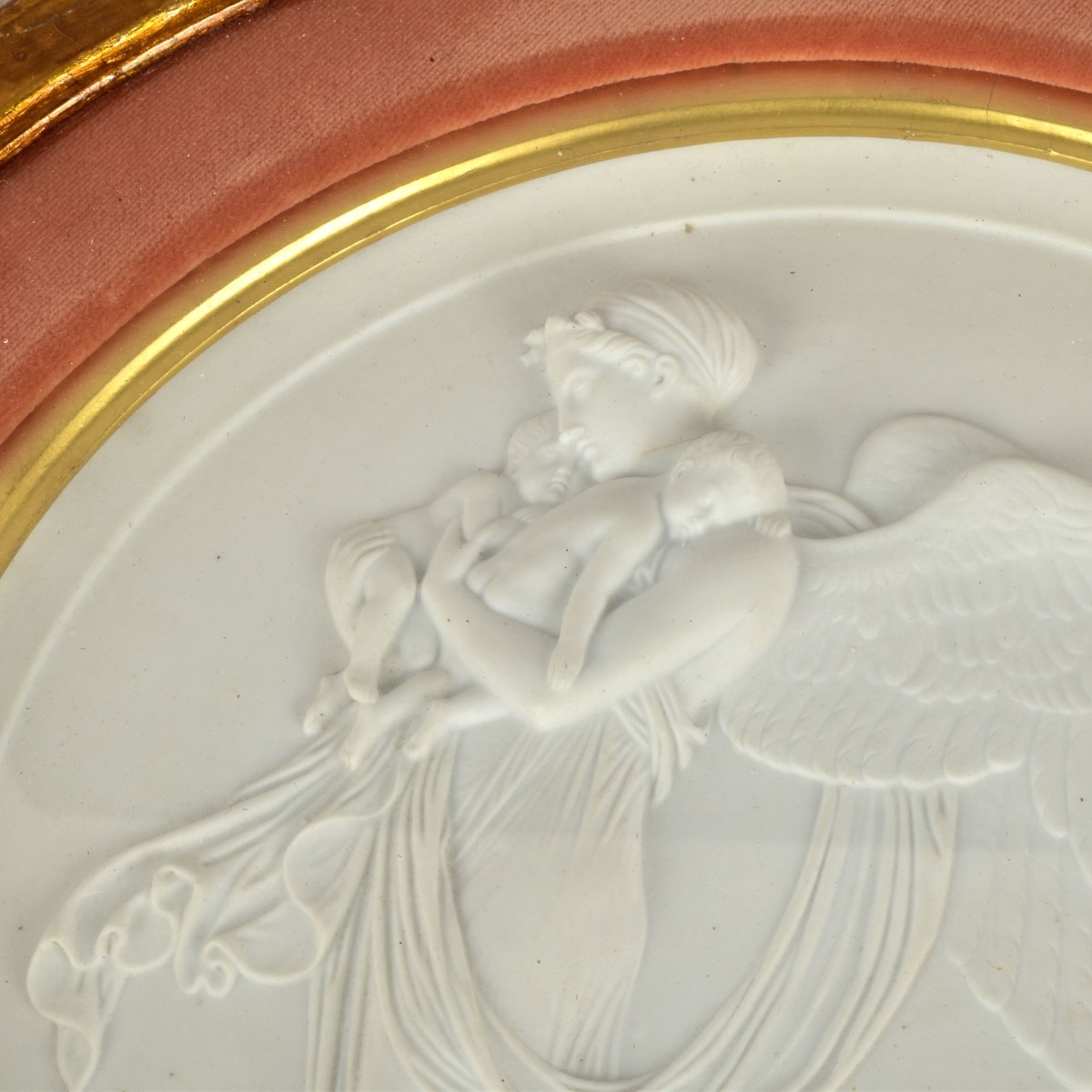 Neo-classicaRoyal Copenhagen Angels Bisque Plaques