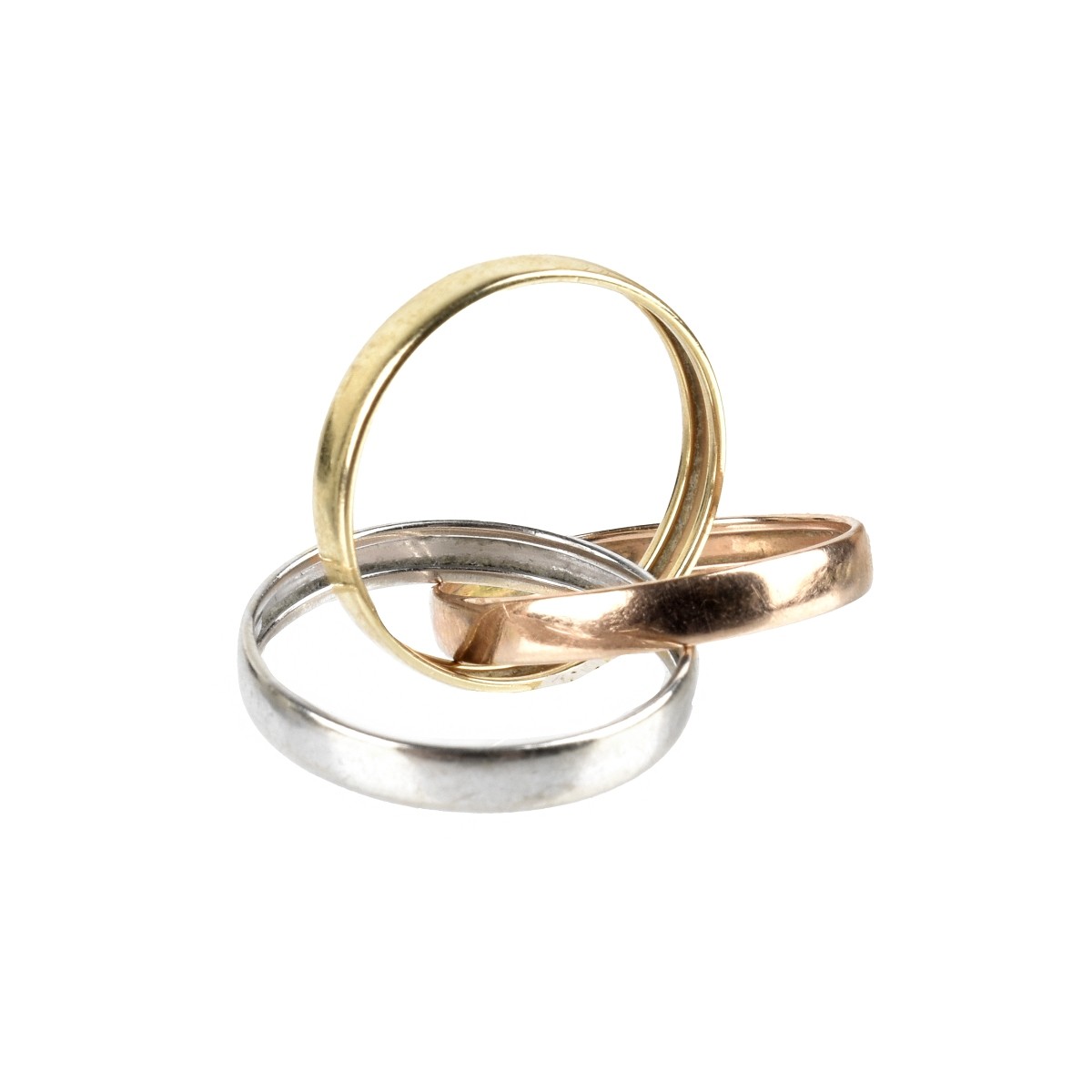 14K Tri-Color Ring