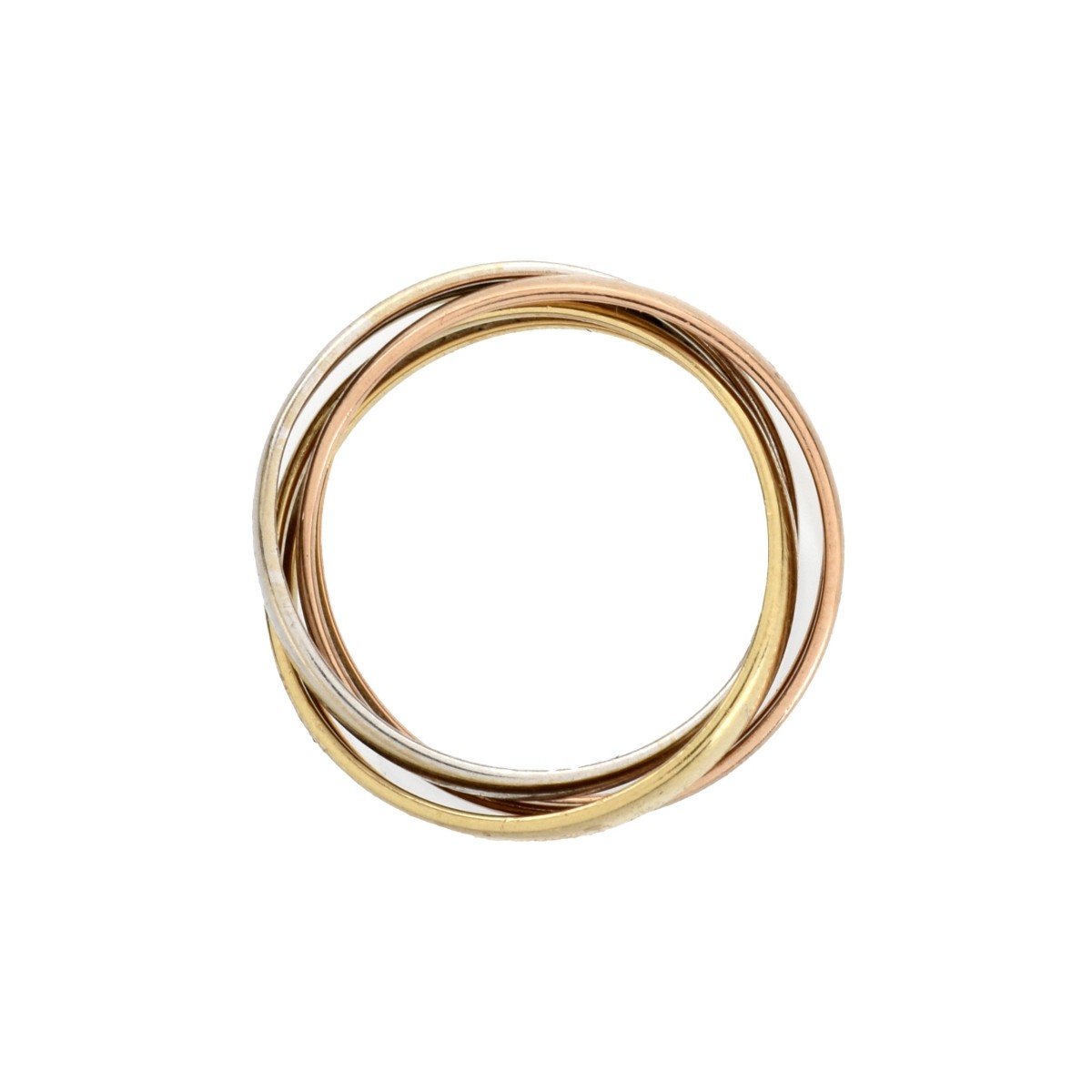 14K Tri-Color Ring