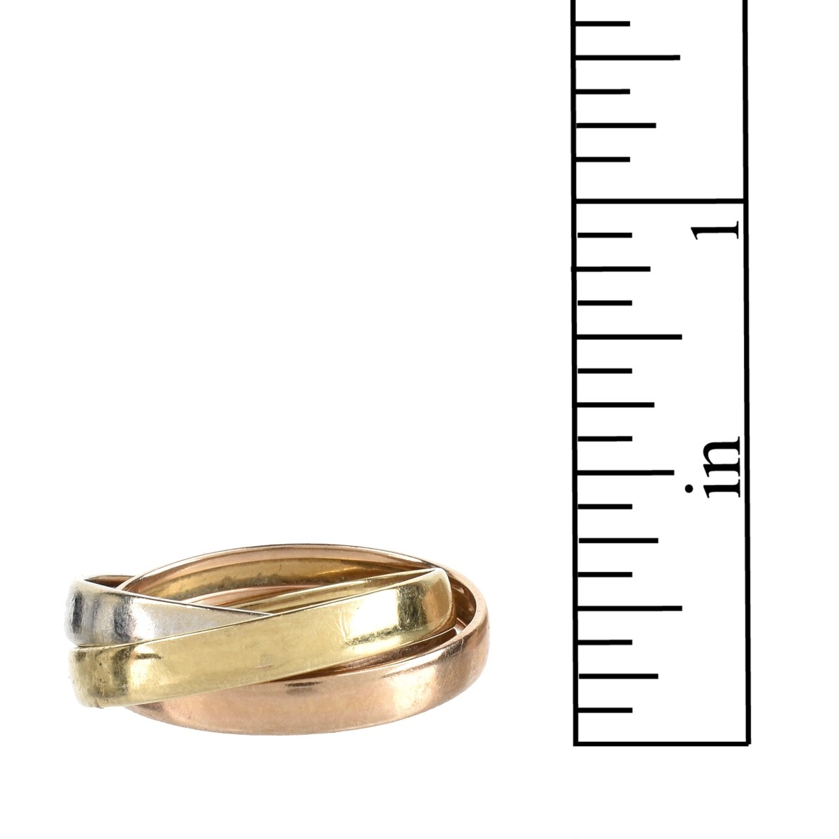 14K Tri-Color Ring