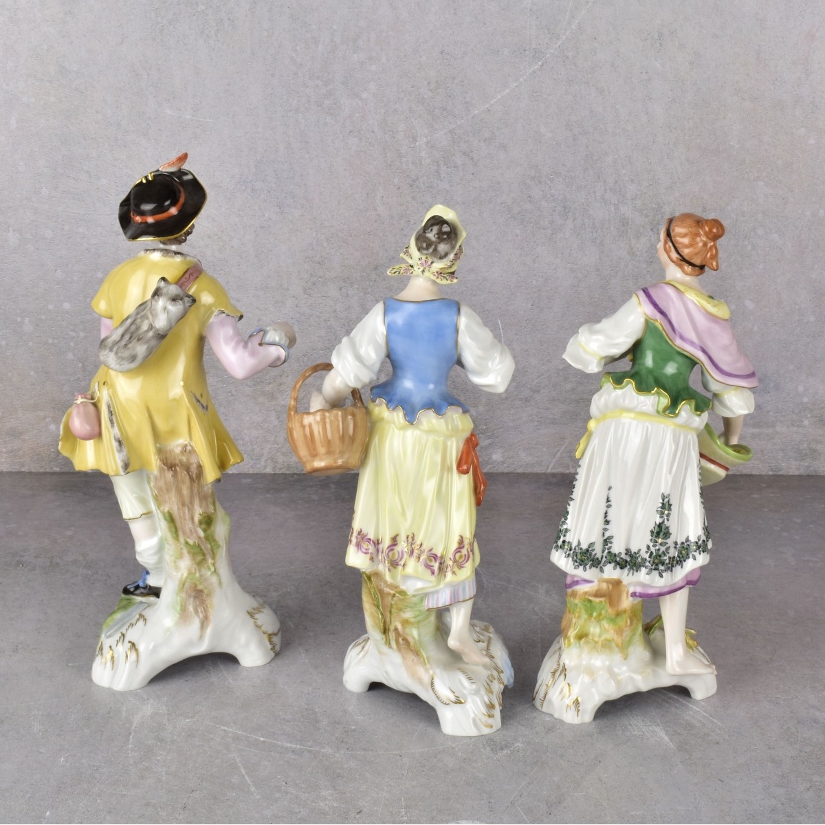 Vintage KPM German Porcelain Figurines