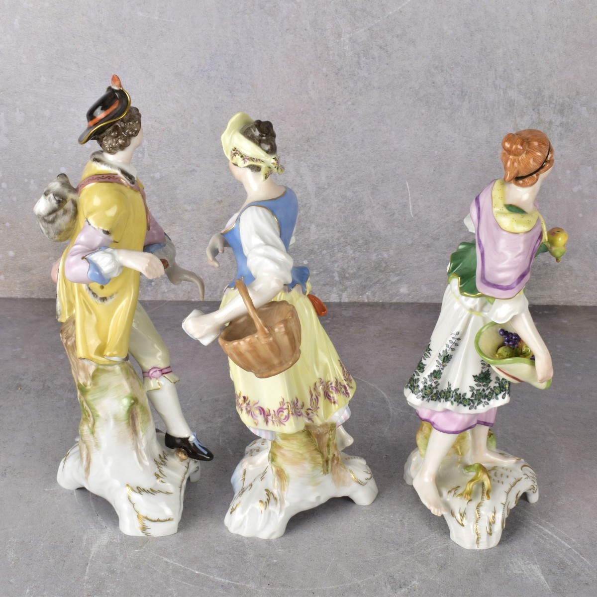 Vintage KPM German Porcelain Figurines