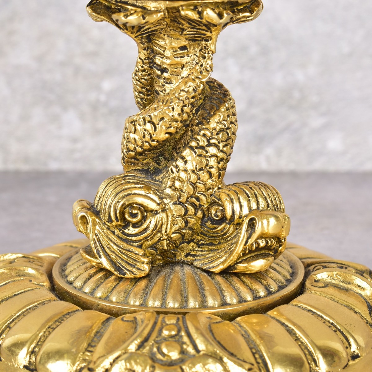 Vintage Martin Benito Crystal Ormolu Compote
