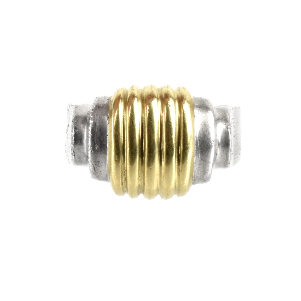 18K and Sterling Ring