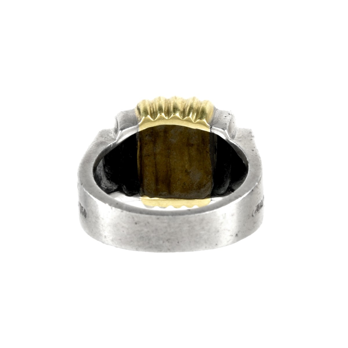 18K and Sterling Ring