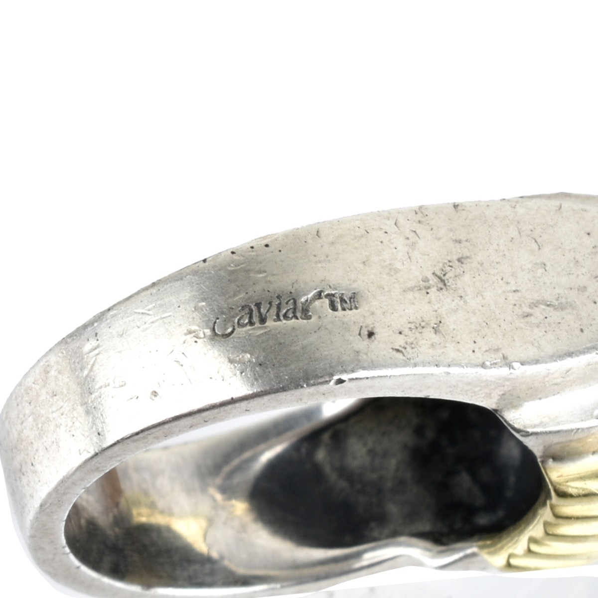 18K and Sterling Ring