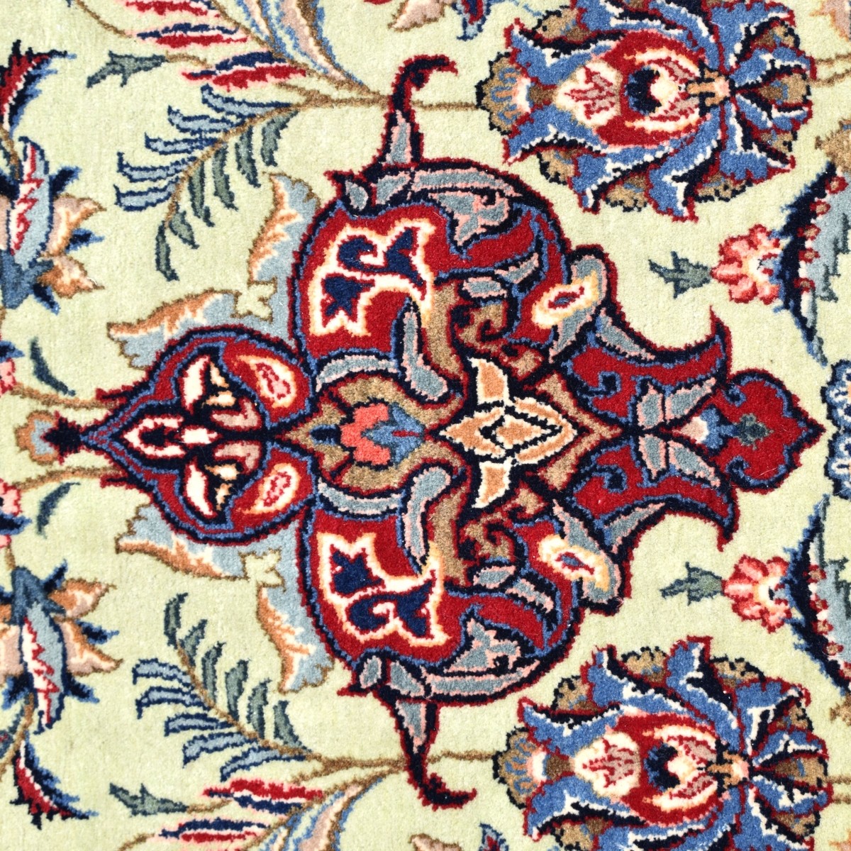 Antique Persian Kashan Carpet by Tavasoly