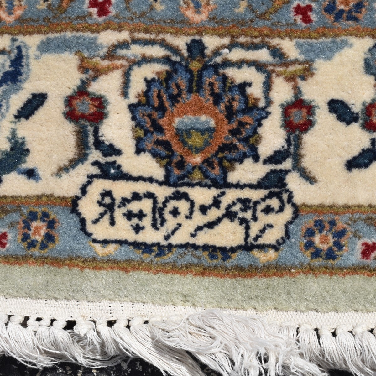Antique Persian Kashan Carpet