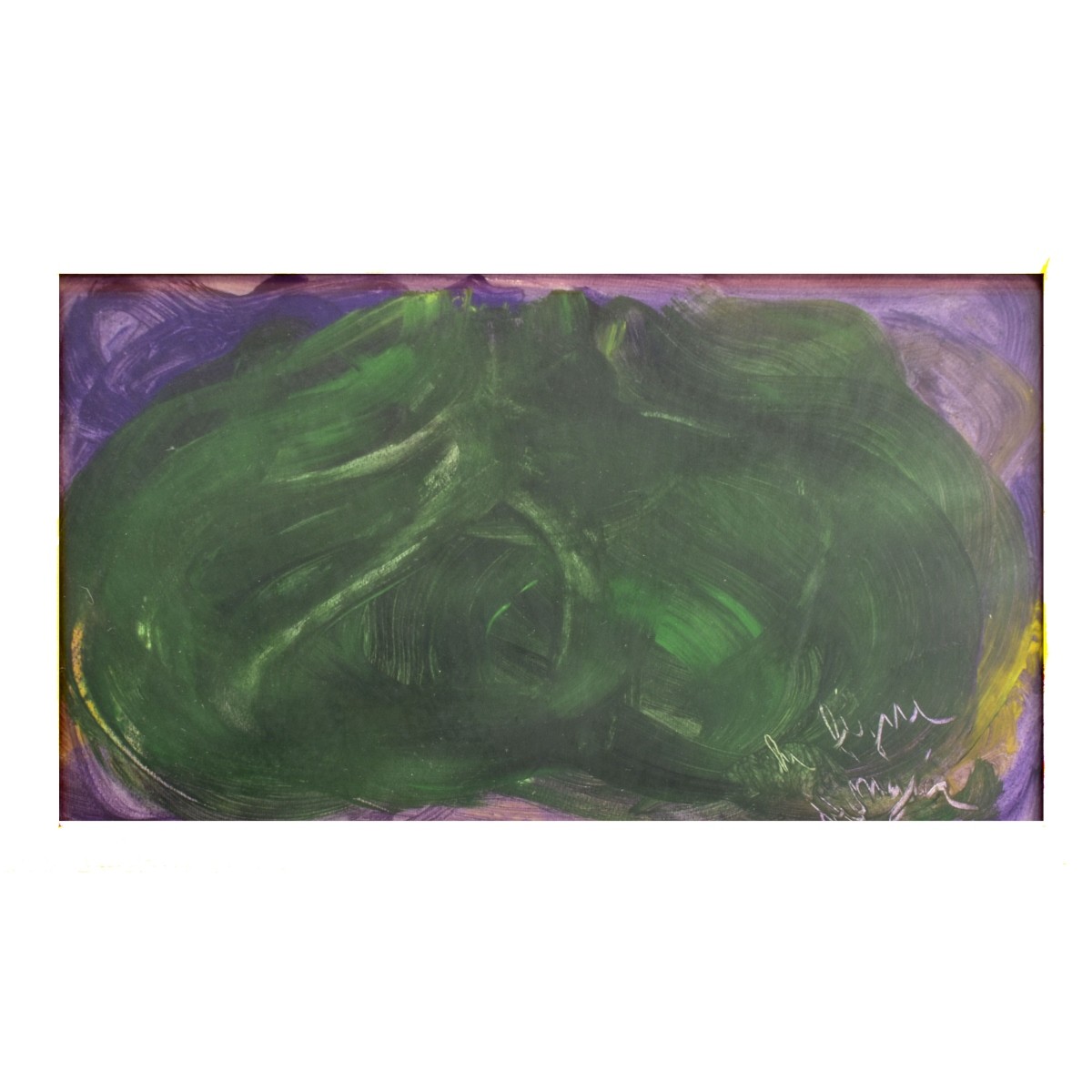 Attributed to: Jean Messagier, French (1920-1999)