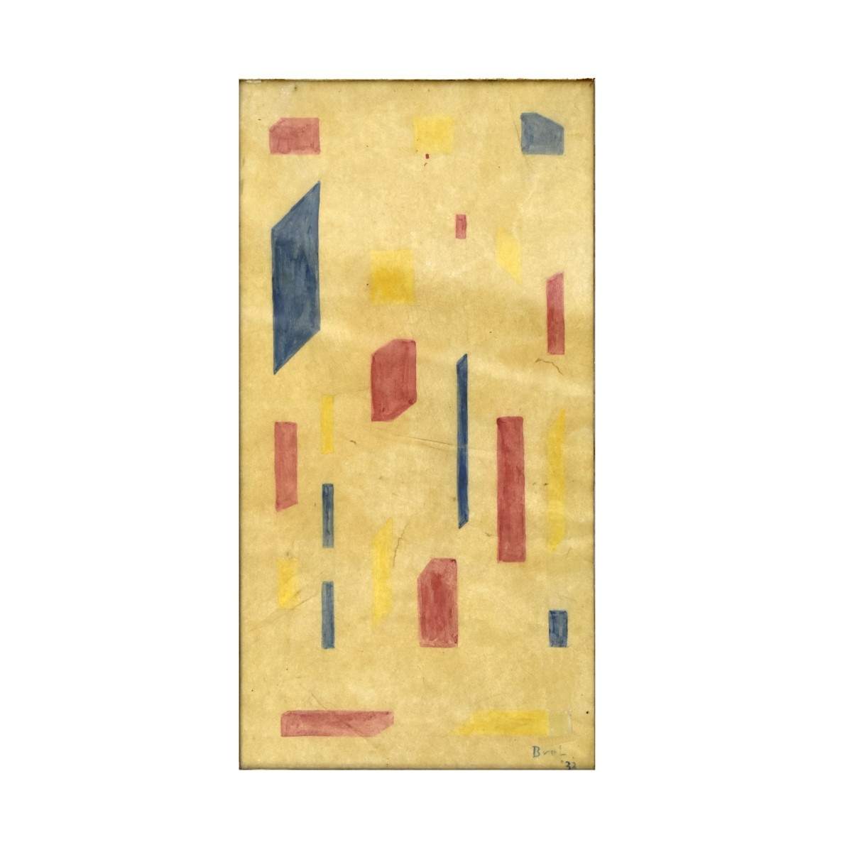 Attrib. to: Bart Van Der Leck, Dutch (1876-1958)