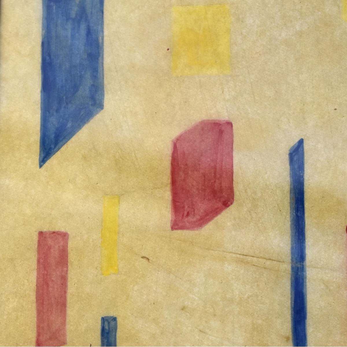 Attrib. to: Bart Van Der Leck, Dutch (1876-1958)