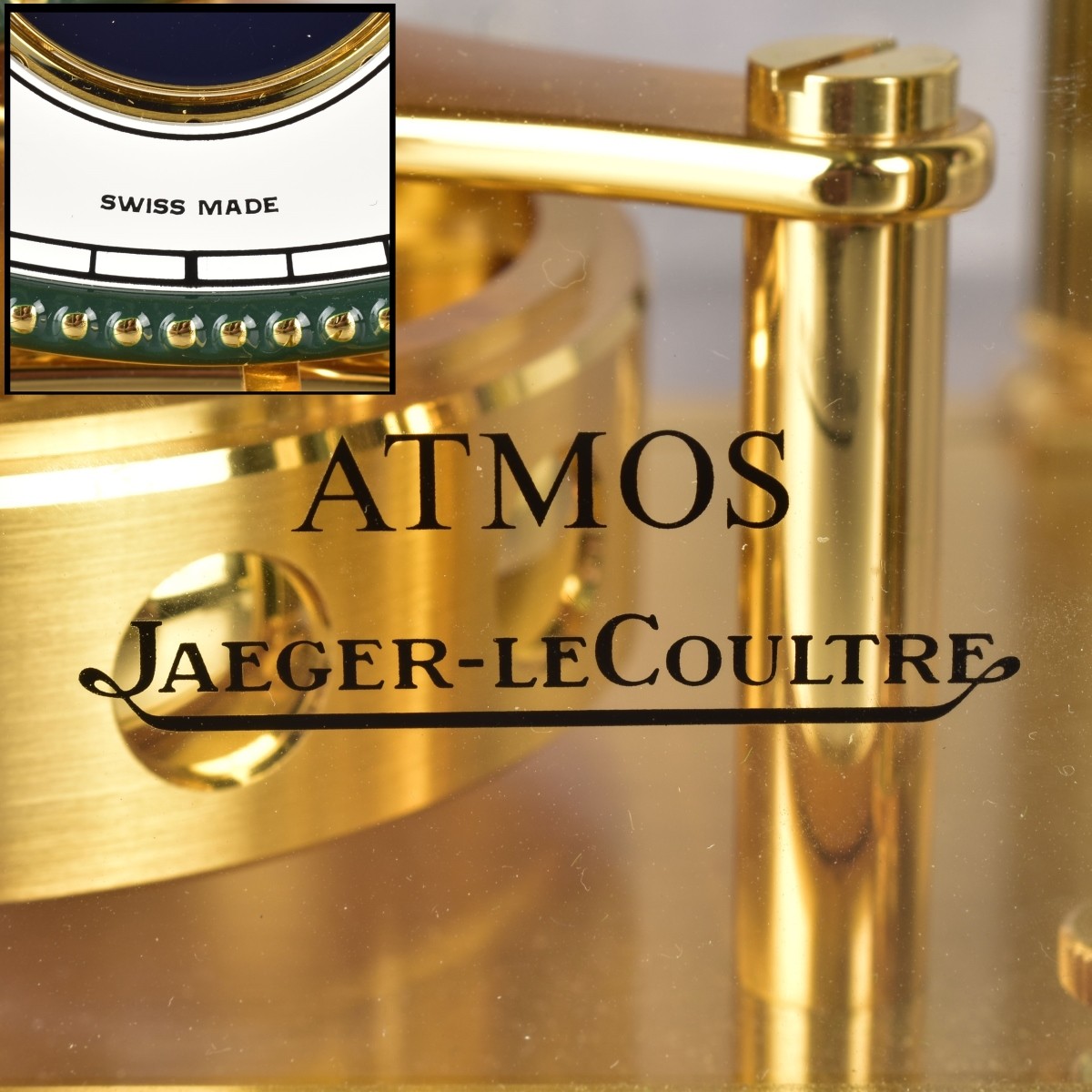 Vintage Jaeger LeCoultre Atmos Moon Phase Clock