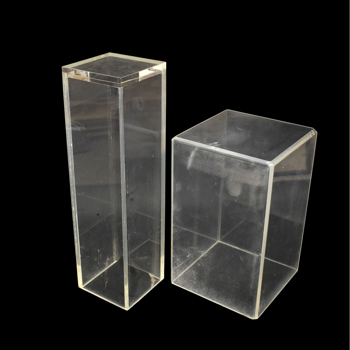 Vintage Lucite Stands